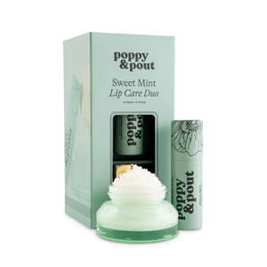 Poppy & Pout Lip Care Duo -  sweetmint